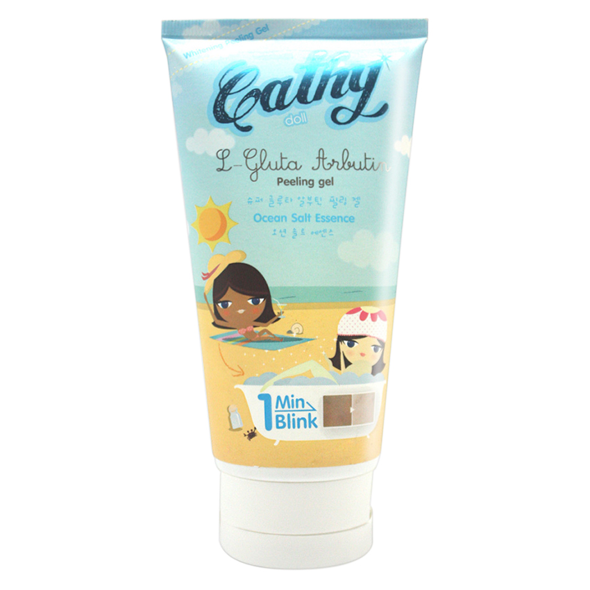 Gel Tẩy Tế Bào Chết Toàn Thân Muối Biển Cathy Doll L-Gluta Arbutin Peeling Gel Sea Salt (150ml)